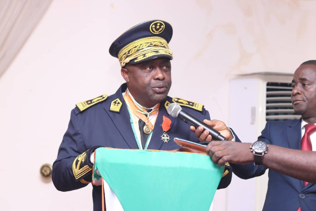 Vœux du nouvel an à Daoukro (Iffou): Le préfet Djiké Raymond Claude parle aux corps constitués
