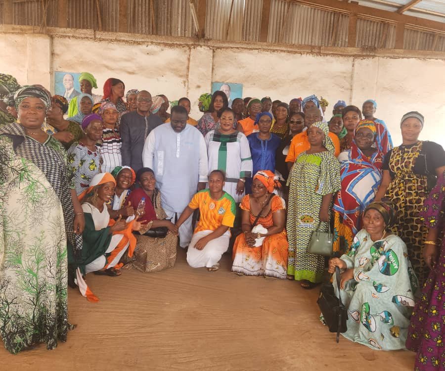 Politique ivoirienne: Harlette Badou mobilise les femmes du RHDP de San Pedro pour «l'opération e-militant»