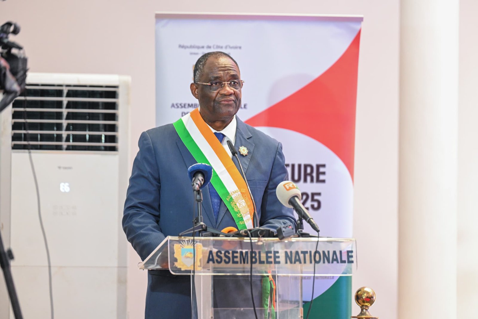 CAN 2023/Guikahué (VP) aux Eléphants: «Partout où notre soutien indéfectible était nécessaire, nous étions tous unis au-delà de nos chapelles politiques»