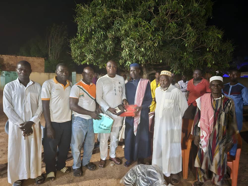 Prikro (Iffou)/Jeûne du ramadan: Un cadre du RHDP a eu des partages pour la rupture collective dans des mosquées