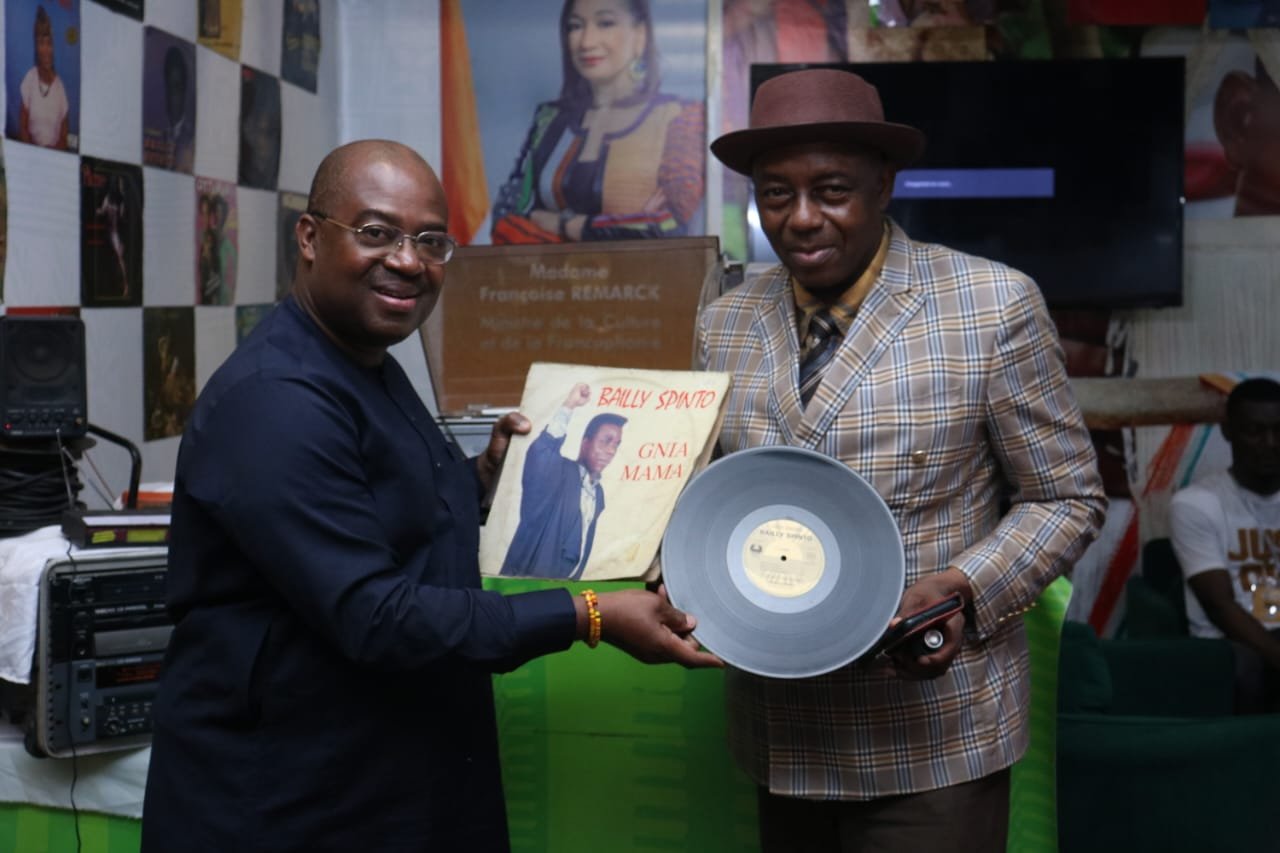 13ème Édition du MASA: Akoto Olivier rend hommage au 1er collectionneur de Musique en Côte d'Ivoire