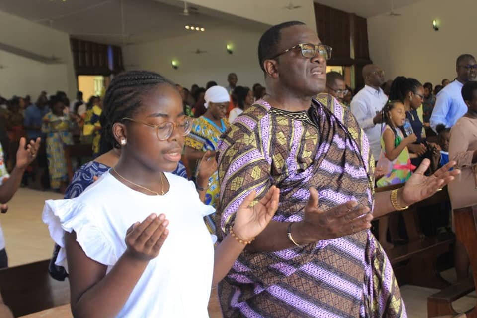 CIV/Nommé 1er Vice-gouverneur du District d’Abidjan : Danho Paulin confie sa mission à la Vierge Marie