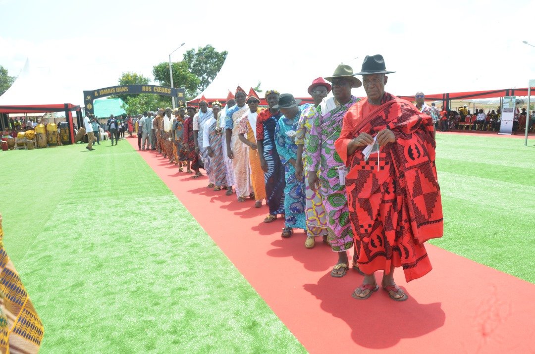 Obsèques du président Bédié : La Zone PDCI-RDA Ouest Zadi (3 districts) pleure à Pepressou avec la famille de l’illustre disparu