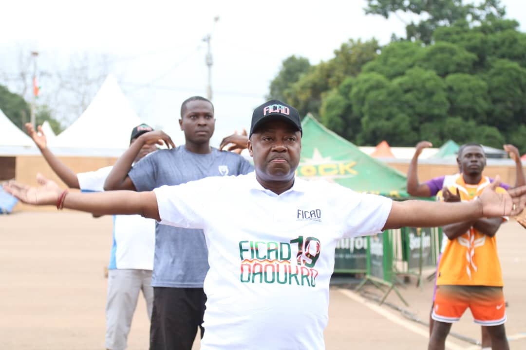 Daoukro (Iffou) : Akoto Olivier ouvre le 19e FICAD avec une séance sportive de fitness énergique