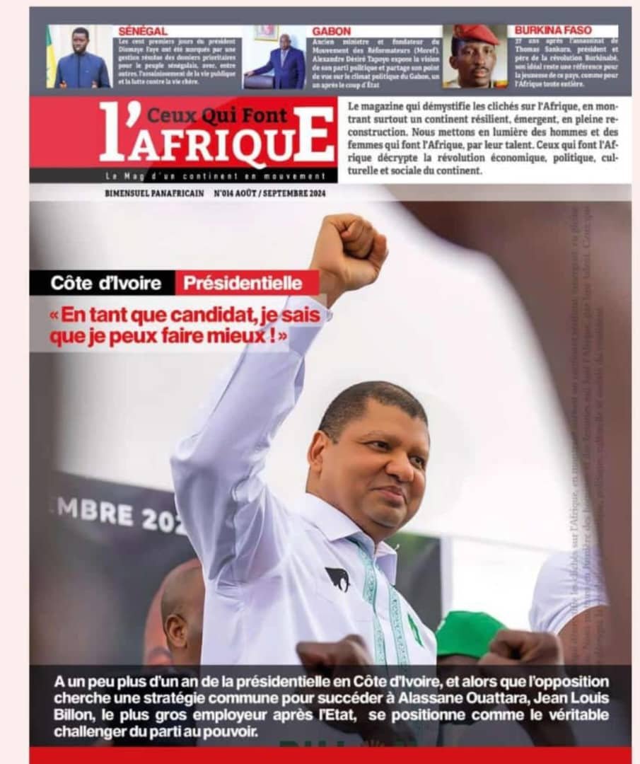 Présidentielle 2025/Entre piques, piqûres et programme de société: Jean-Louis Billon déballe tout… PDCI, Thiam, RHDP et alliance de l’opposition