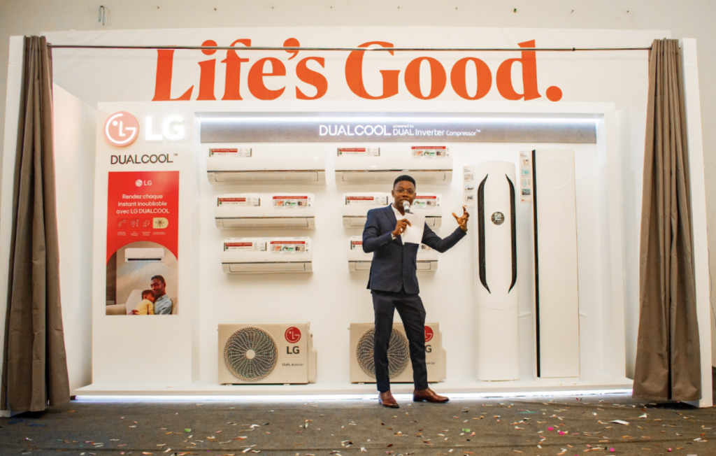 LG Electronics dévoile le climatiseur dual inverter avec technologie mosquito away à Abidjan
