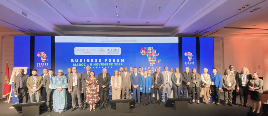 Franc succès pour la 1ère édition du Business Forum ZLECAF