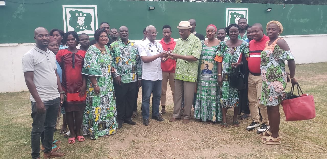 PDCI/RLE 2024 à Yamoussoukro: Michel Koblavi-Dibi offre 2000 timbres et Gnrangbé (HRD) affirme… "La victoire est notre portée"