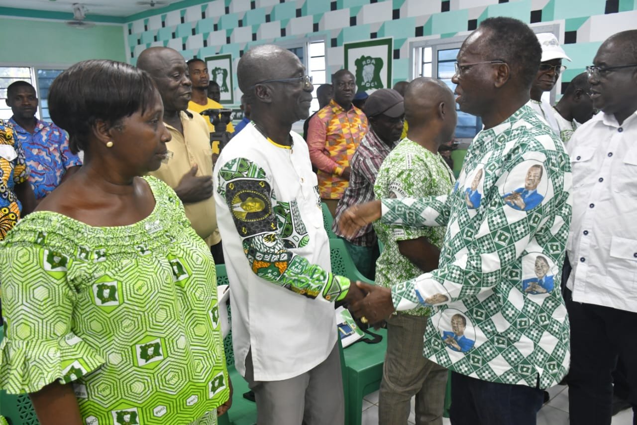 Iffou/Le PDCI et la RLE 2024 : Le Haut Représentant du District des Lacs satisfait
