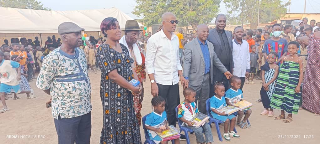 Bouaflé/Education et développement: Frederik N’dia, une générosité constante saluée par les populations