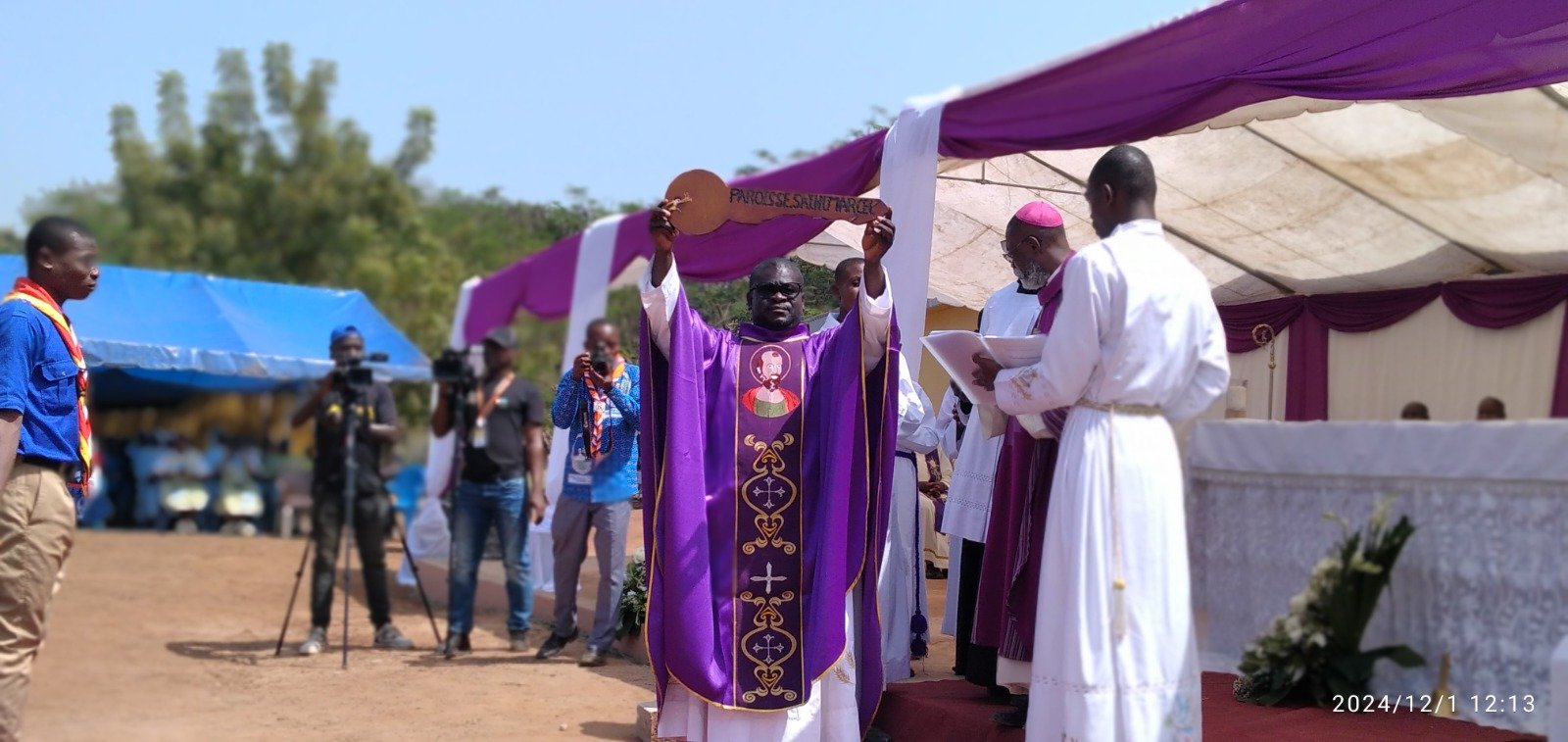 Paroisse Saint Marcel de Tié-N’Diékro: Le Curé Marcelin Oulaï officiellement installé, le temps de l’Avent expliqué