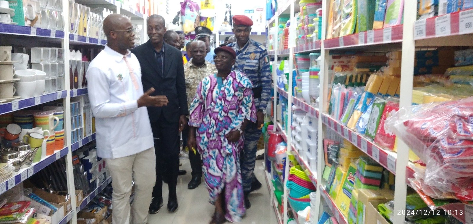 CIV/Développement socioéconomique d’Abobodoumé : Un supermarché apporte sa contribution