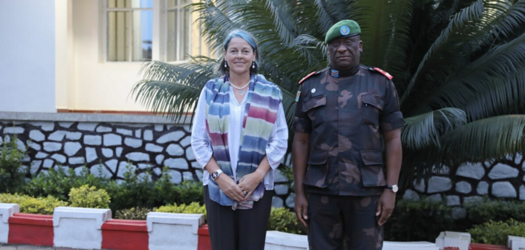 Ituri : Vivian van de Perre réaffirme l’engagement de la MONUSCO d’appuyer le retour de la paix
