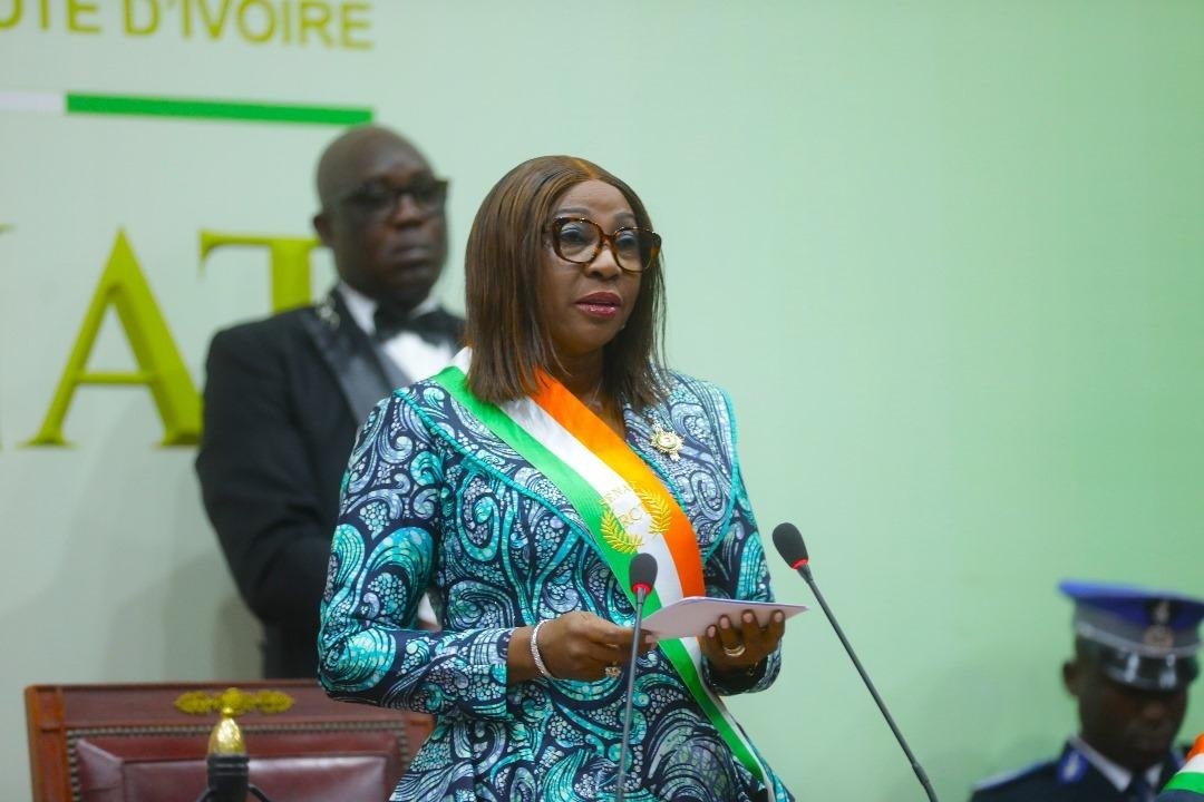 CIV/Clôture de la 2e session ordinaire du Sénat: Kandia Camara appelle "à des élections sans violences… avec un esprit de fair-play" en 2025