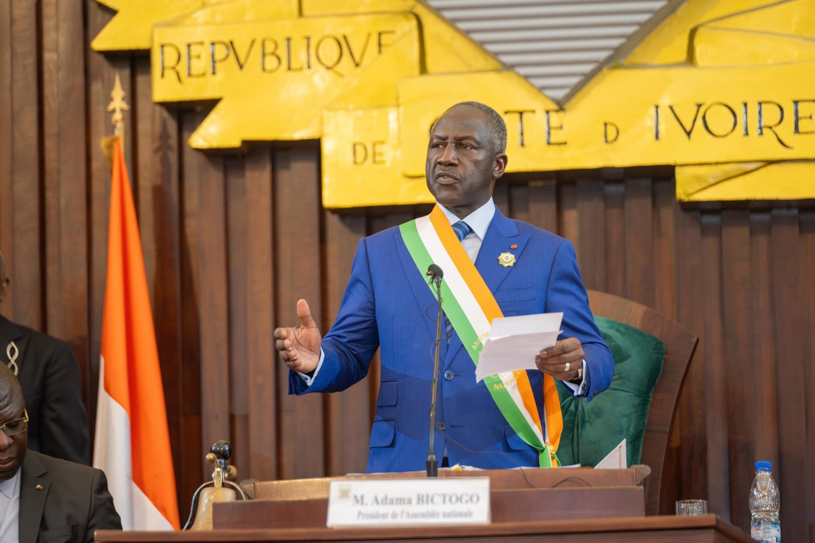 CIV/1ere Session Ordinaire 2025 de l’Assemblée nationale : Le discours intégral d’Adama Bictogo