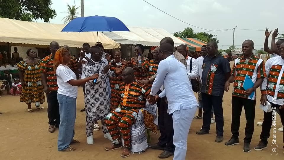 Zanhouofla (Tibéita ) / MUDEZ : L’Honorable Trazié Alexis installe Béné Bi Néné Anatole